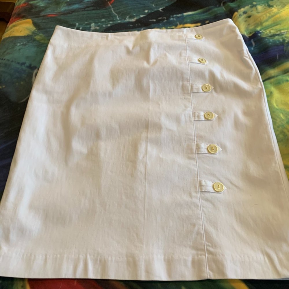 McLaughlin White short skirt
